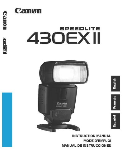 Canon 430ex mark - canon,